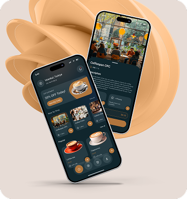 Coffee Shop App UI Image